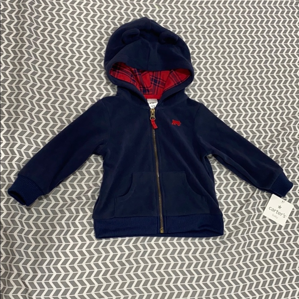 NWT Super Soft Boys Carter’s Jacket